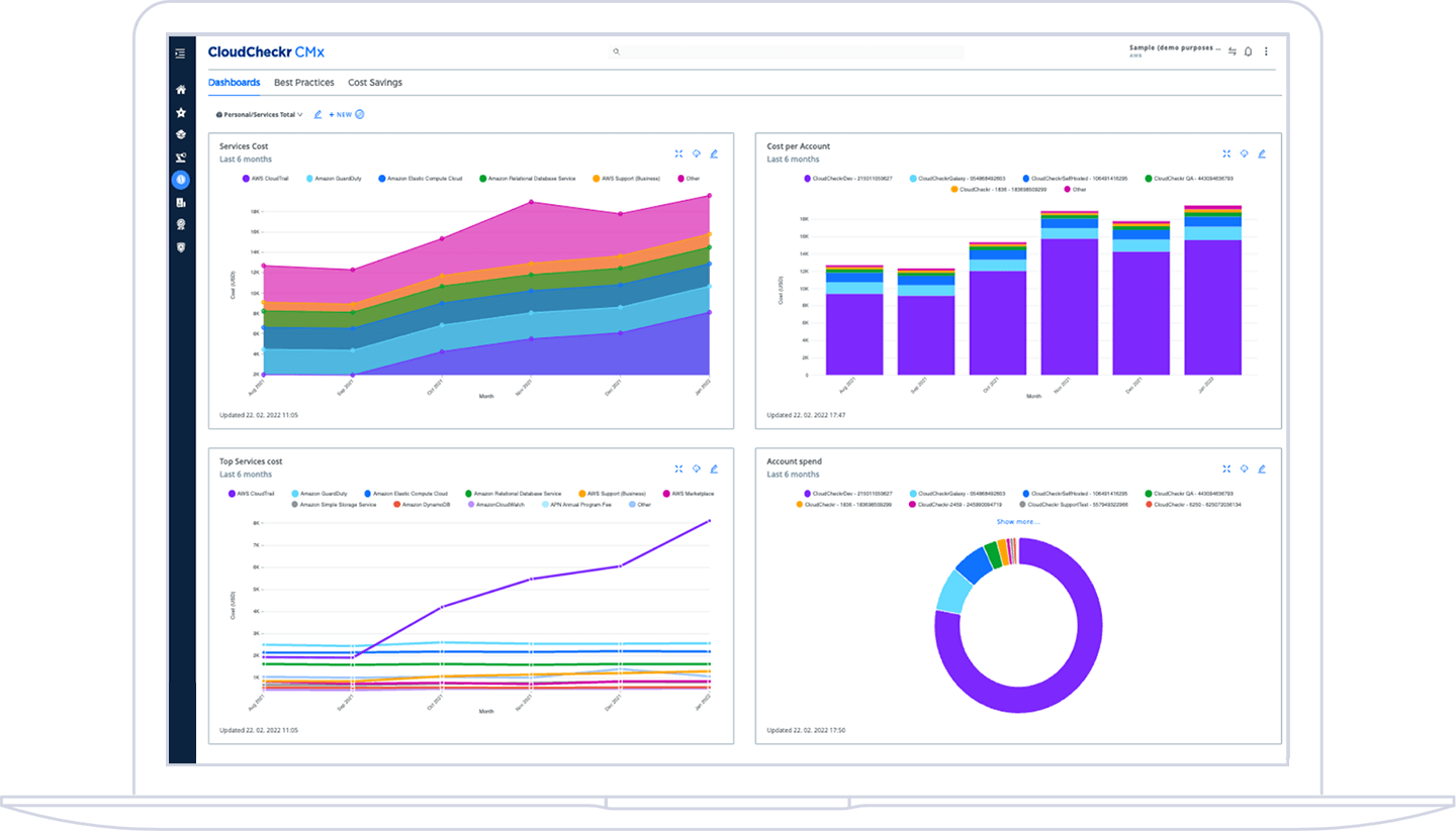 CloudCheckr Laptop