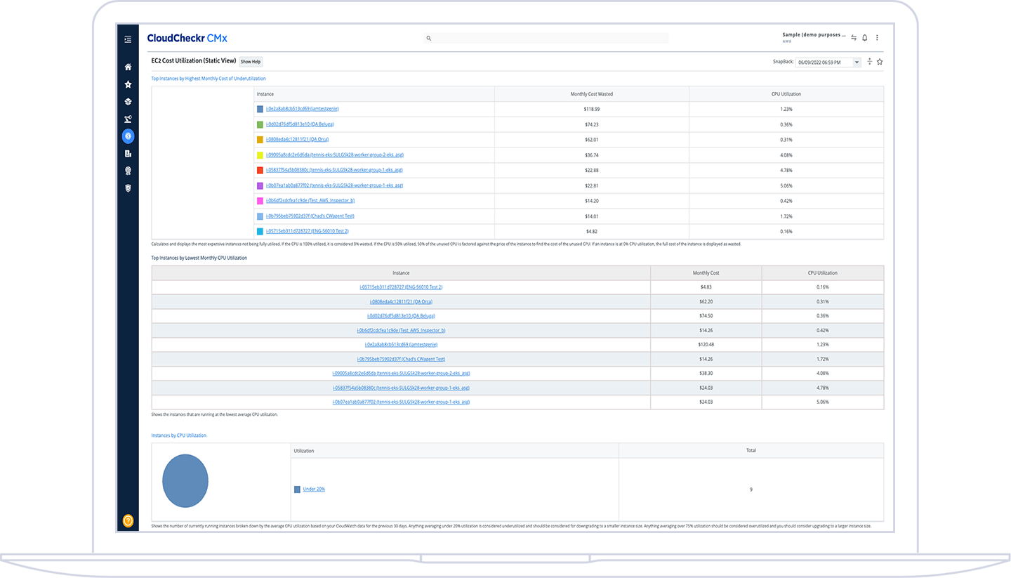 CloudCheckr Laptop