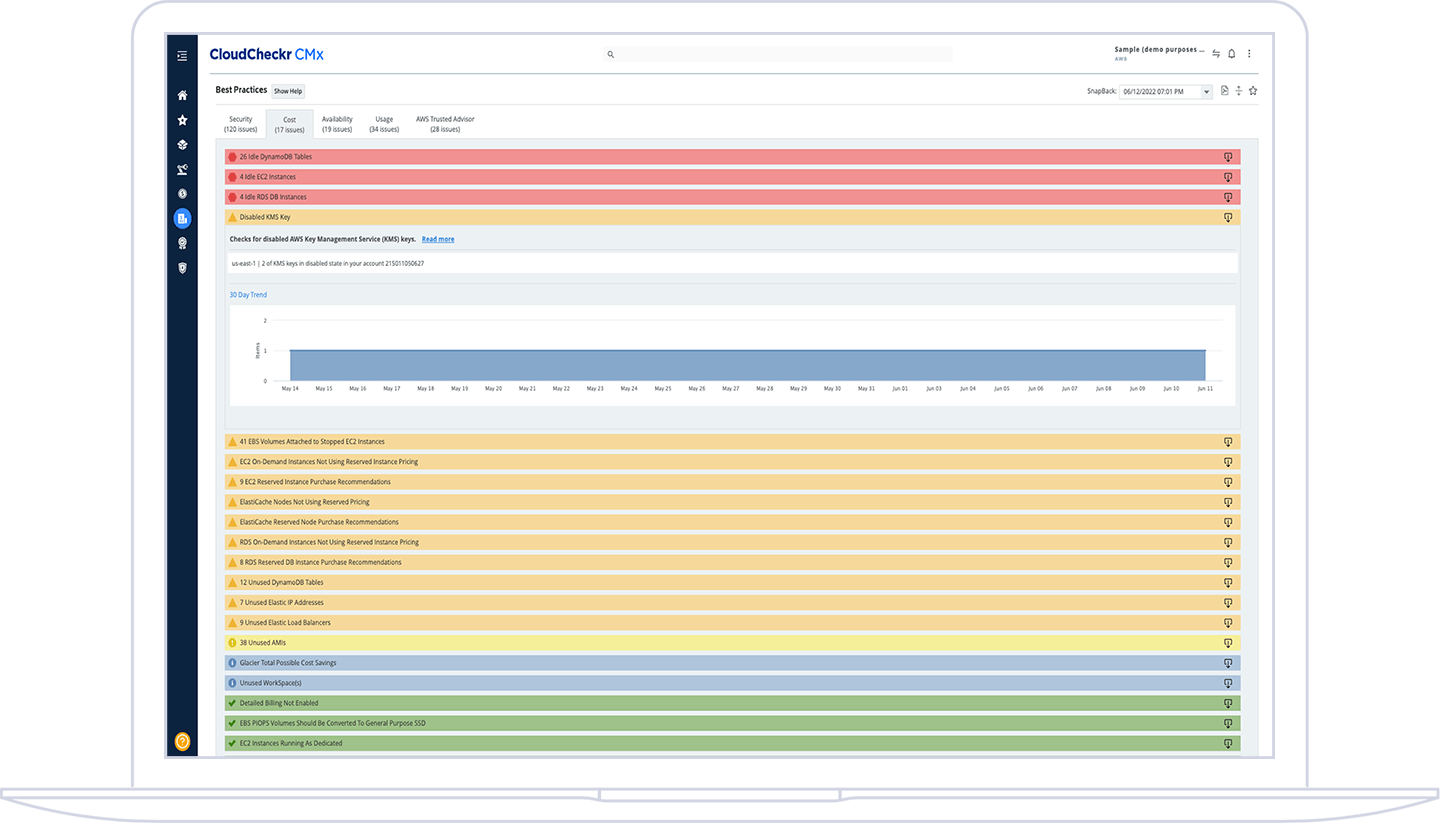 CloudCheckr Laptop