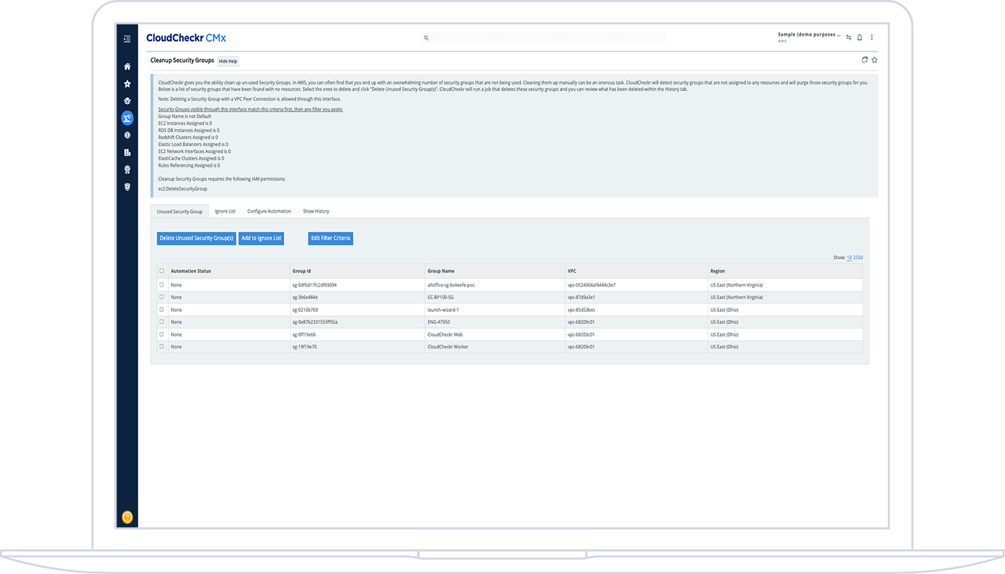 CloudCheckr Laptop